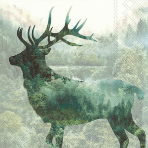 Servietten Magic Deer