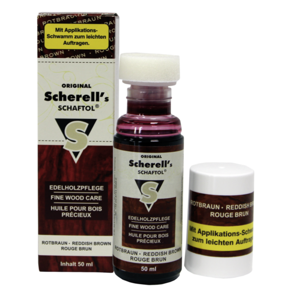 Sherell's geweerkolf olie roodbruin