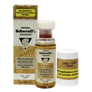 Sherell's geweerkolf olie helder