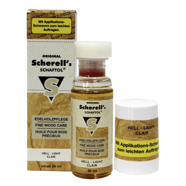 Sherell's geweerkolf olie helder