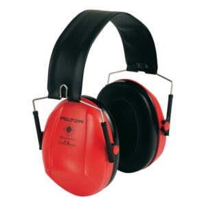 peltor 3M bull eye hoofdtelefoon rood