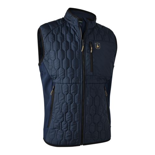 Deerhunter Mossdale Quilted Waistcoat Blauw