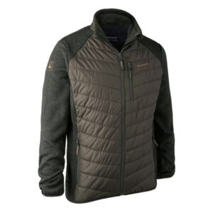 Deerhunter Moor Padded Jacket met gebreide stukken Groen