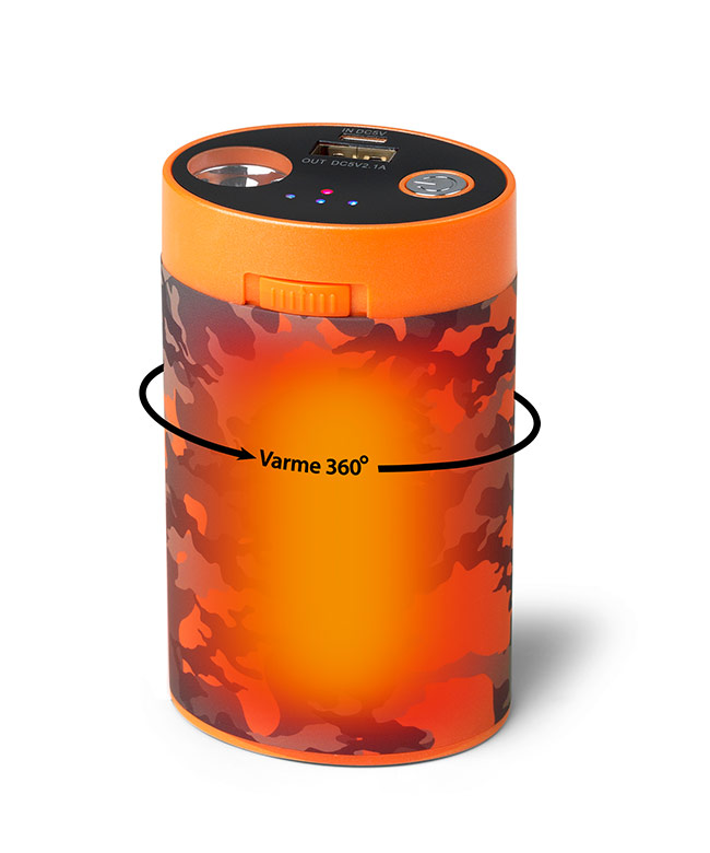 Nordic Heat handwarmer/powerbank 10000mAh camou