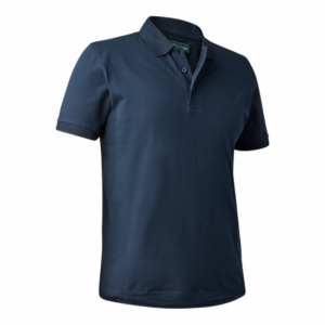 Deerhunter Harris Polo Shirt Donker Blauw