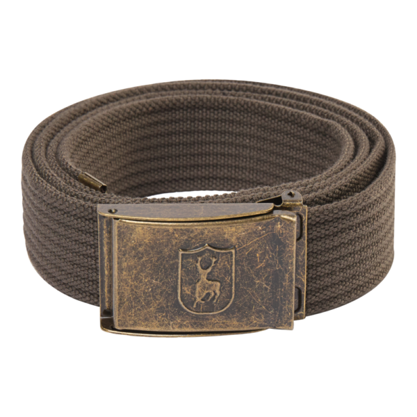 Deerhunter canvas broekriem kleur bark