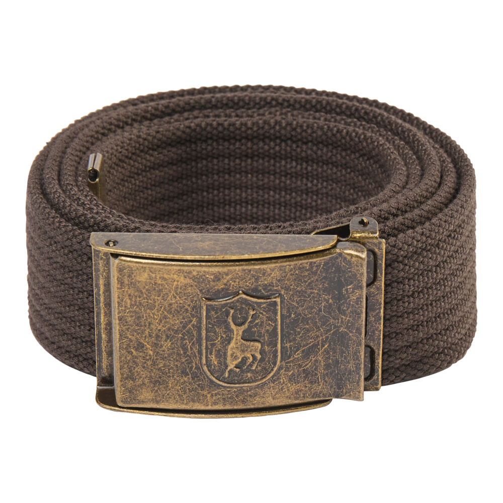 Deerhunter canvas broekriem kleur otter bruin