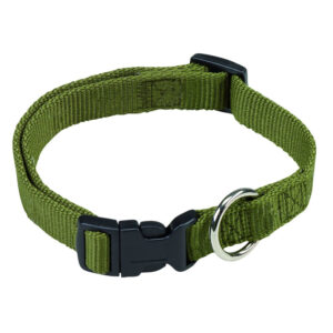 Halsband olijfgroen