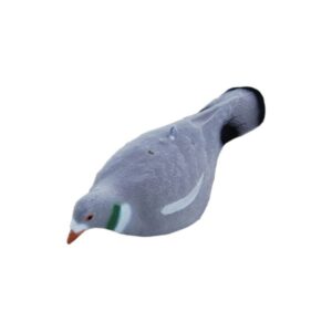 lokvogel duif stapelbaar incl. pin 41cm geflockt