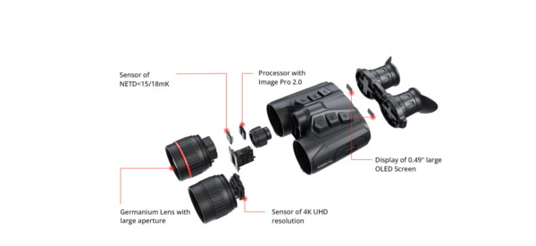 Hikmicro Warmtebeeldkijker Habrok Pro HX60LN 940nm