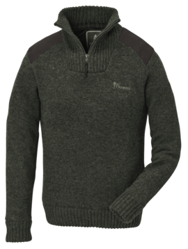 Pinewood Hurricane Sweater Lady Groen Melange