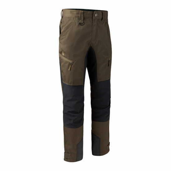 Deerhunter Rogaland stretch broek met contrast bruin