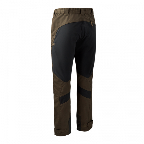 Deerhunter Rogaland stretch broek met contrast bruin