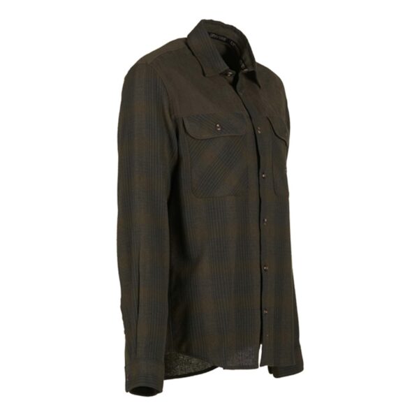 Univers Flanellen Hemd met Suede Patches