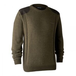 Deerhunter Sheffield Knit met ronde hals Cypress