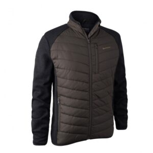 Deerhunter Moor Padded Jacket met gebreide stukken Bruin