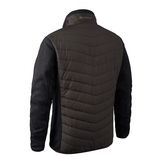 Deerhunter Moor Padded Jacket met gebreide stukken Bruin