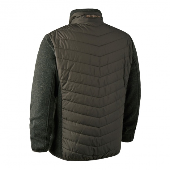 Deerhunter Moor Padded Jacket met gebreide stukken Groen