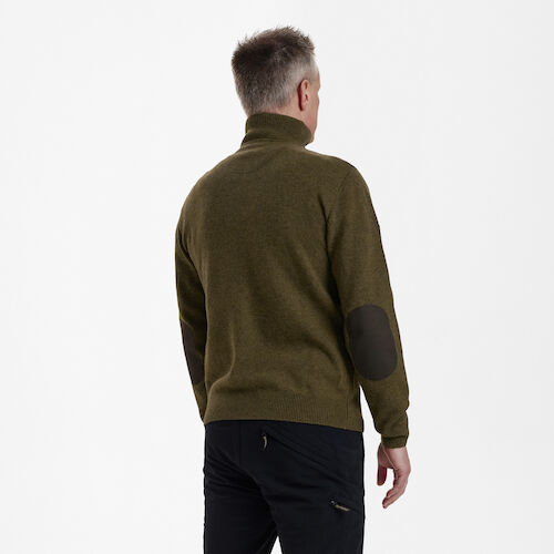 Deerhunter Sheffield trui met ritssluiting aan de hals Cypress