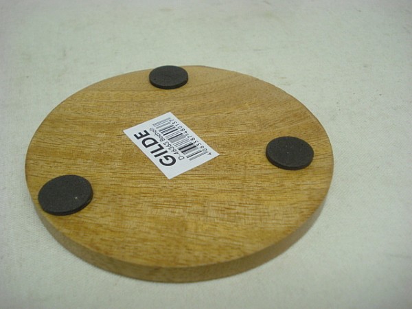 Houten onderleggers hert (10cm) 4st