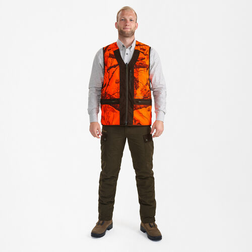 Deerhunter Eagle Waistcoat Orange
