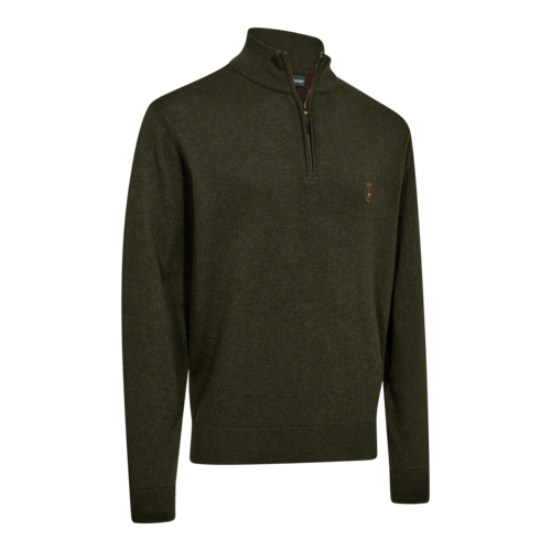 Deerhunter Harrington Trui met halve ritssluiting aan de hals