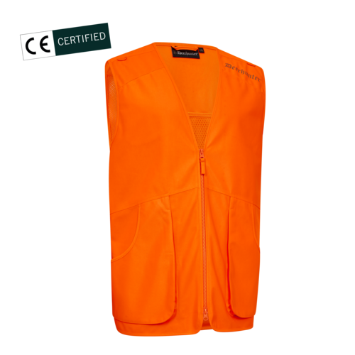 Deerhunter Hunting Mesh Safety Waistcoat Orange