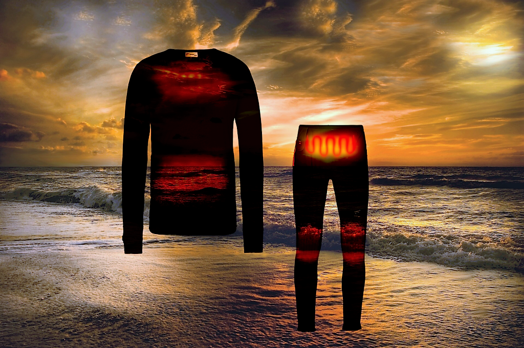 Nordic Heat onderkleding lange broek V8 incl Batterij 5000mAh