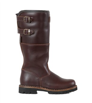 Reykjavik brown Nubuck wool zipp