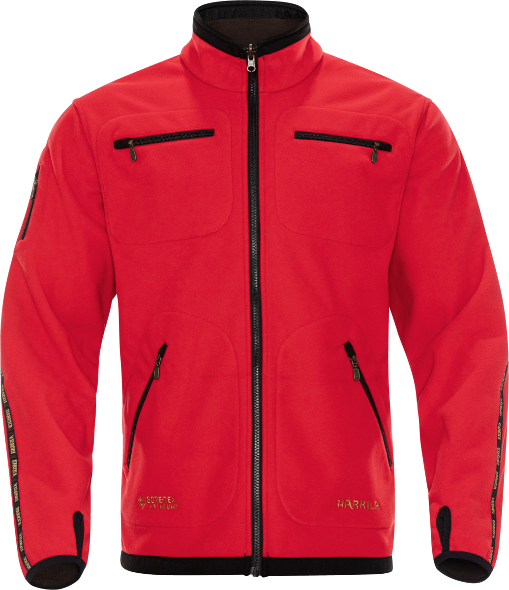 Härkila Kamko Fleece Omkeerbaar Bruin/Rood