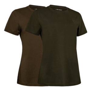Deerhunter Lady 2-pack T-shirt Fallen Leaf/Timber